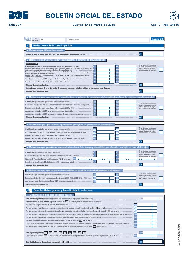 Modelo 100 Renta 2014 pagina 13